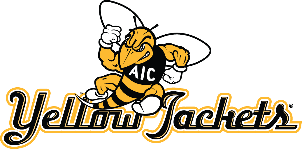 aic yellow jackets 2009-pres alternate logo v5 diy DTF decal sticker